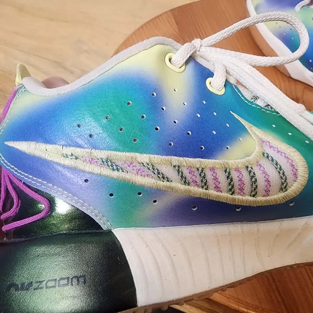 Nike LeBron Shoes Youth Size 6.5Y Multicolor Tie Dye Basketball FN4305-900